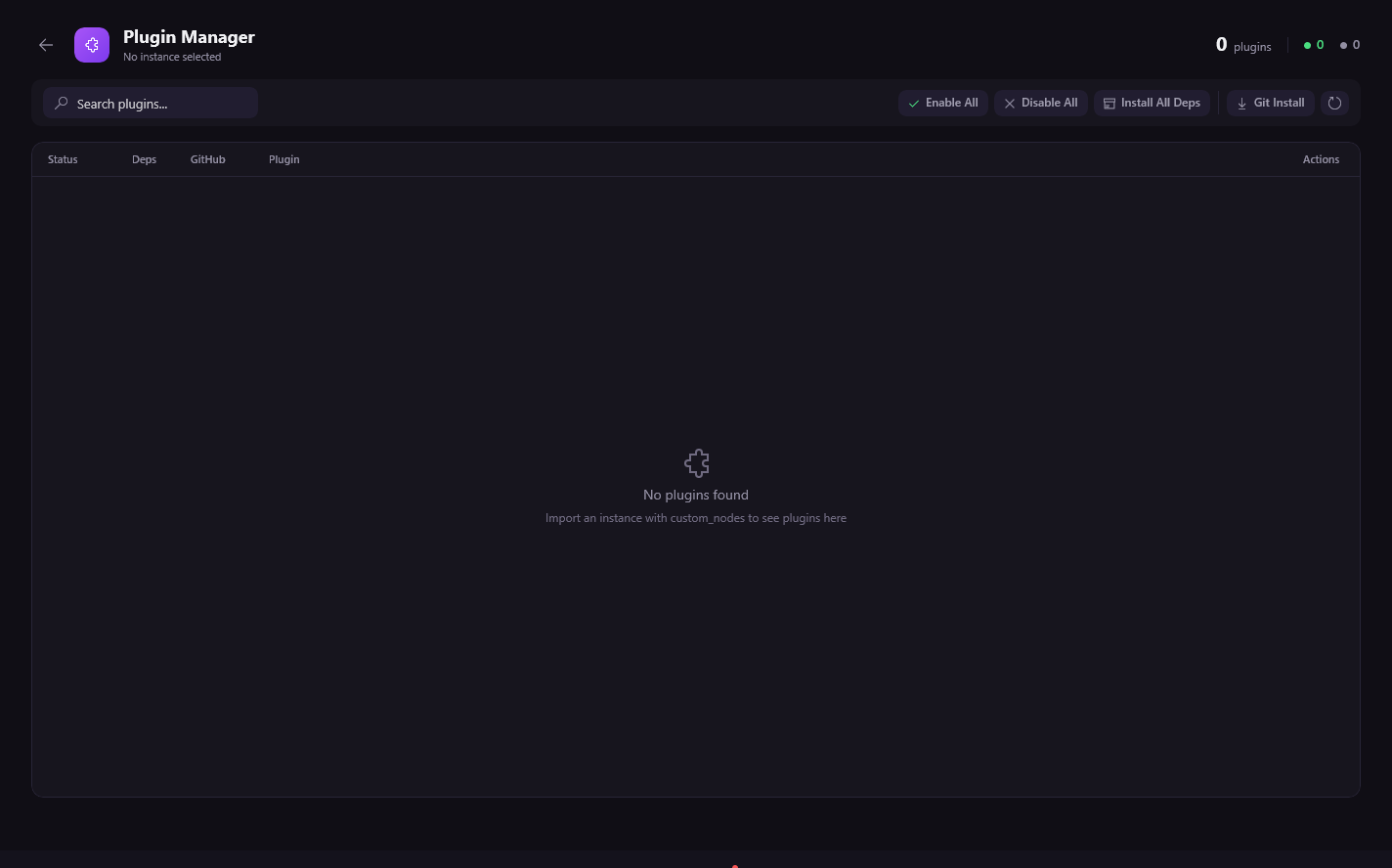 See the whole ComfyUI environment before you change it